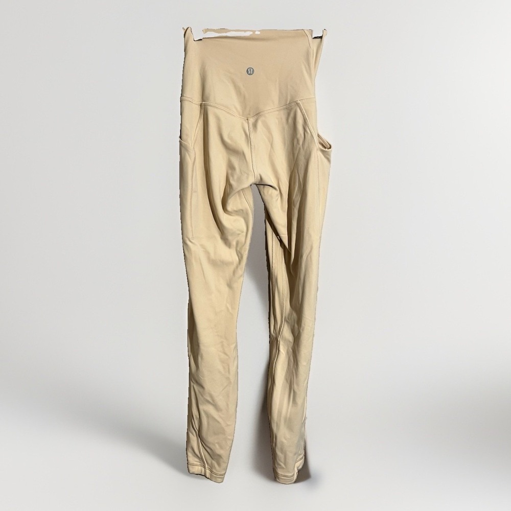 Lululemon Align High-Rise Pant Pockets 25" Women's 0 Yoga Prosecco